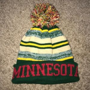 Minnesota wild hockey beanie